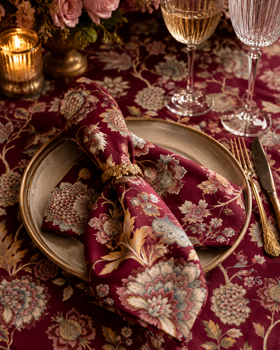 Festive Manor Napkin Set