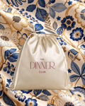 Pochon satin The Dinner Club Hanukkah Winter Garden