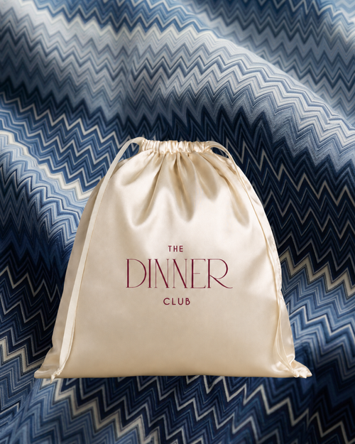 Amalfi Blue fabric swatch — chevron pattern in navy and cobalt blues