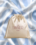 Riviera Blue fabric swatch — abstract wave pattern in sky blue and white