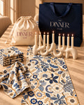 L'Invitation Winter Garden table setting